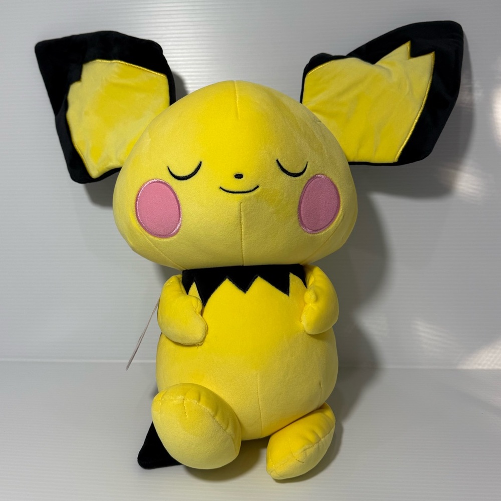 Pokemon - Pokemon Pichu Sleeping Plush Buddy 2+ Soft License Yellow